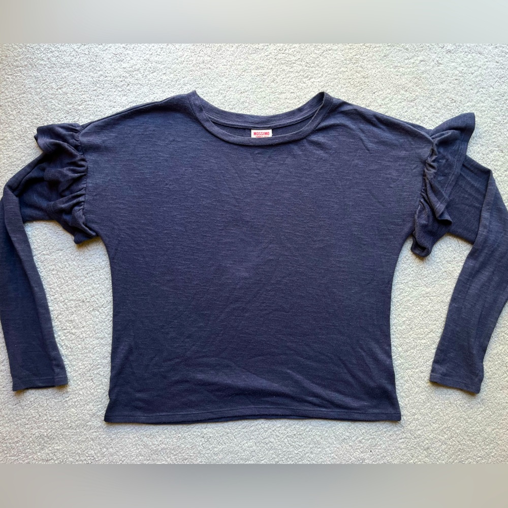 Gray/blue sweater, Mossimo brand from Target